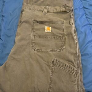 Carhartt Gray Cargo Pants Sturdy Workwear